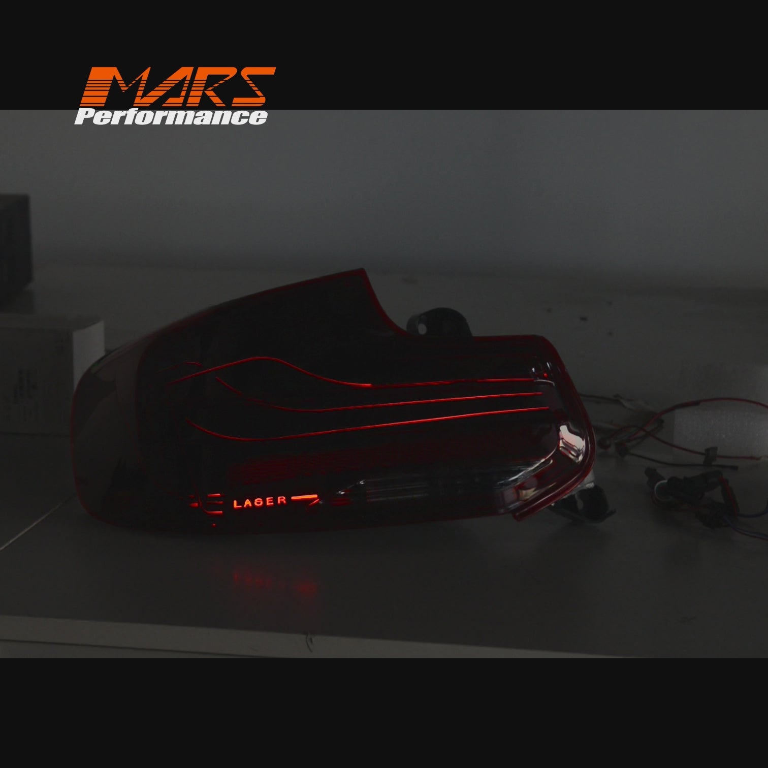 Red Clear CSL Laser Style Full LED Tail lights for BMW 2-Series F22 & F87 M2 2014-2022