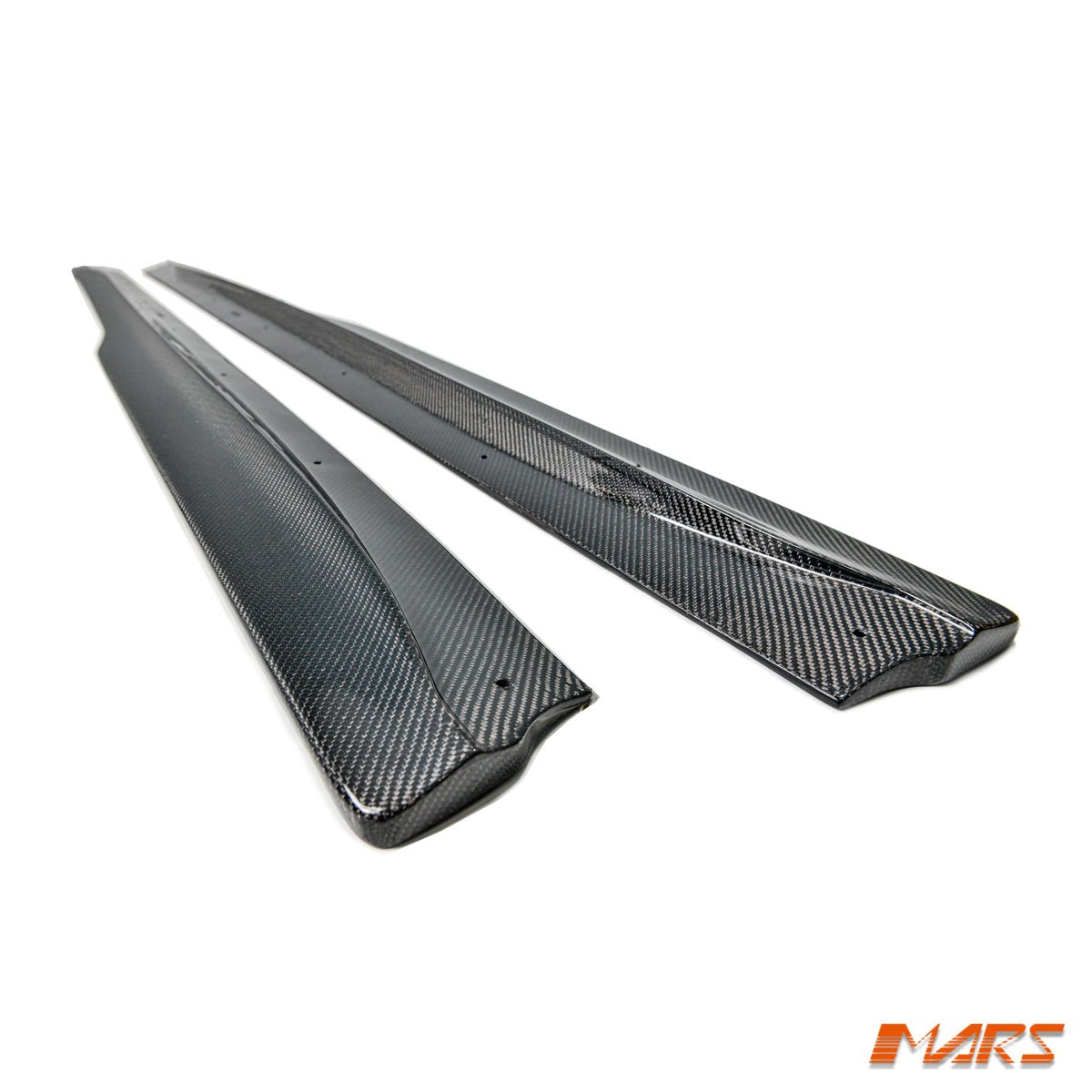 PSM Style Carbon Fibre Lower Side Skirts lip Spoiler Bodykit for BMW M4 F82 Coupe & F83 Convertible 2014 - 2020 - Mars Performance