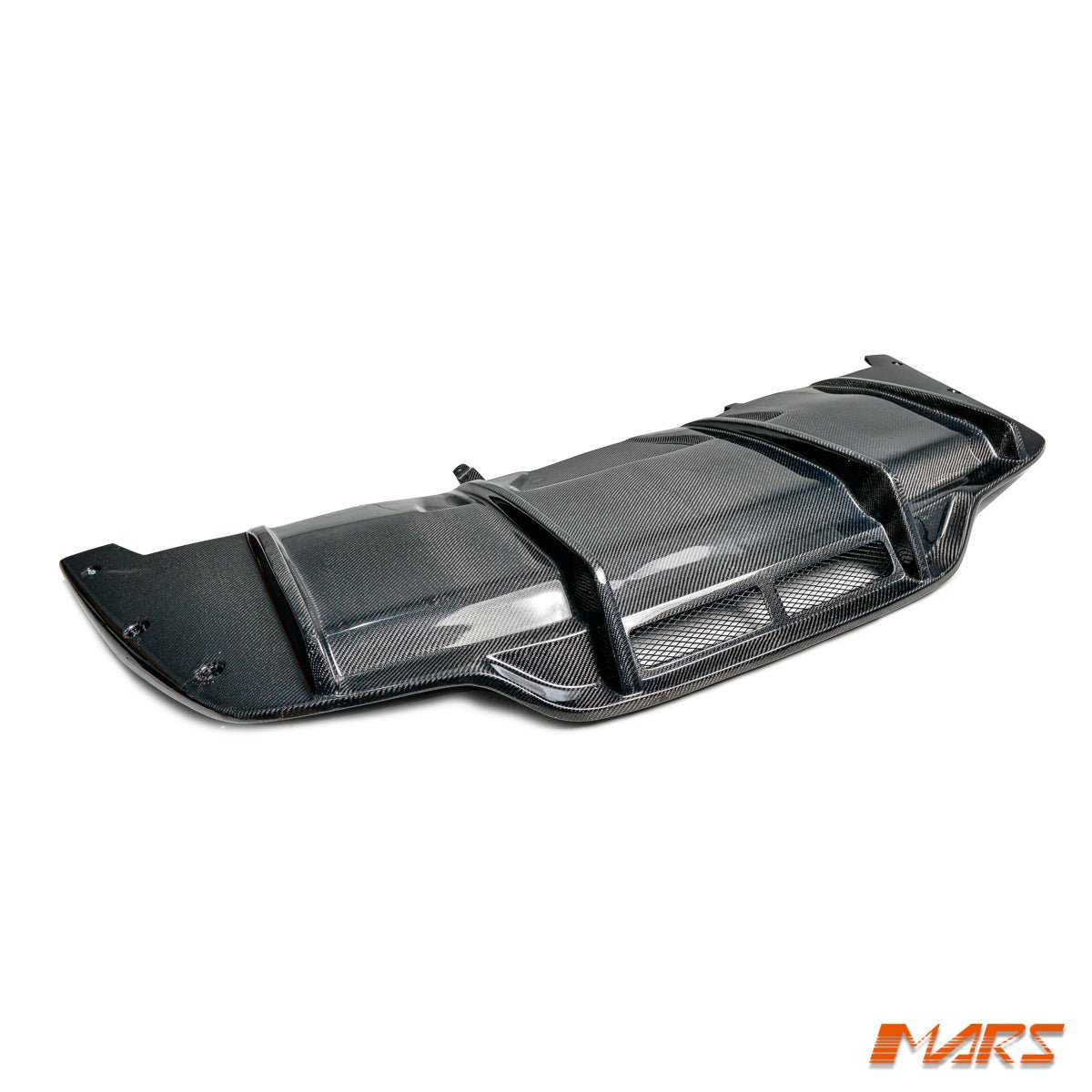 PSM Style Carbon Fibre Rear Bumper Bar Diffuser Bodykit for Mercedes - Benz C205 A205 C63 & C63 - S AMG MY15 - MY18 - Mars Performance