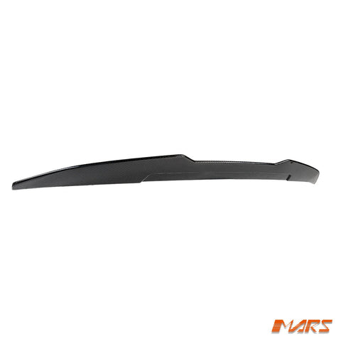 PSM Style Carbon Fibre Rear trunk boot lip Spoiler Wing Bodykit for AUDI A6 S6 C8 Sedan 2019 - 2024 - Mars Performance