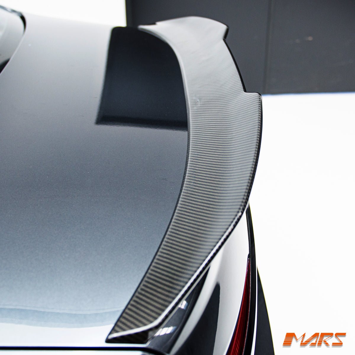 PSM Style Carbon Fibre Rear trunk boot lip Spoiler Wing Bodykit for AUDI A6 S6 C8 Sedan 2019 - 2024 - Mars Performance