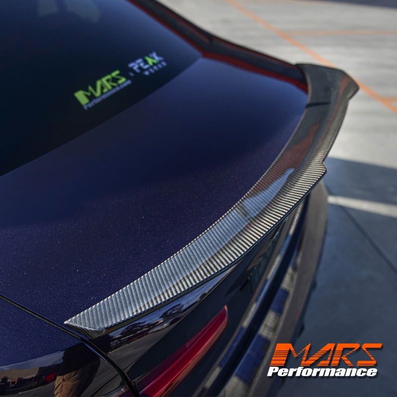 PSM Style Carbon Fibre Rear trunk boot lip Spoiler Wing Bodykit for BMW 3 Series G20 & G80 M3 2018 - 2025 - Mars Performance
