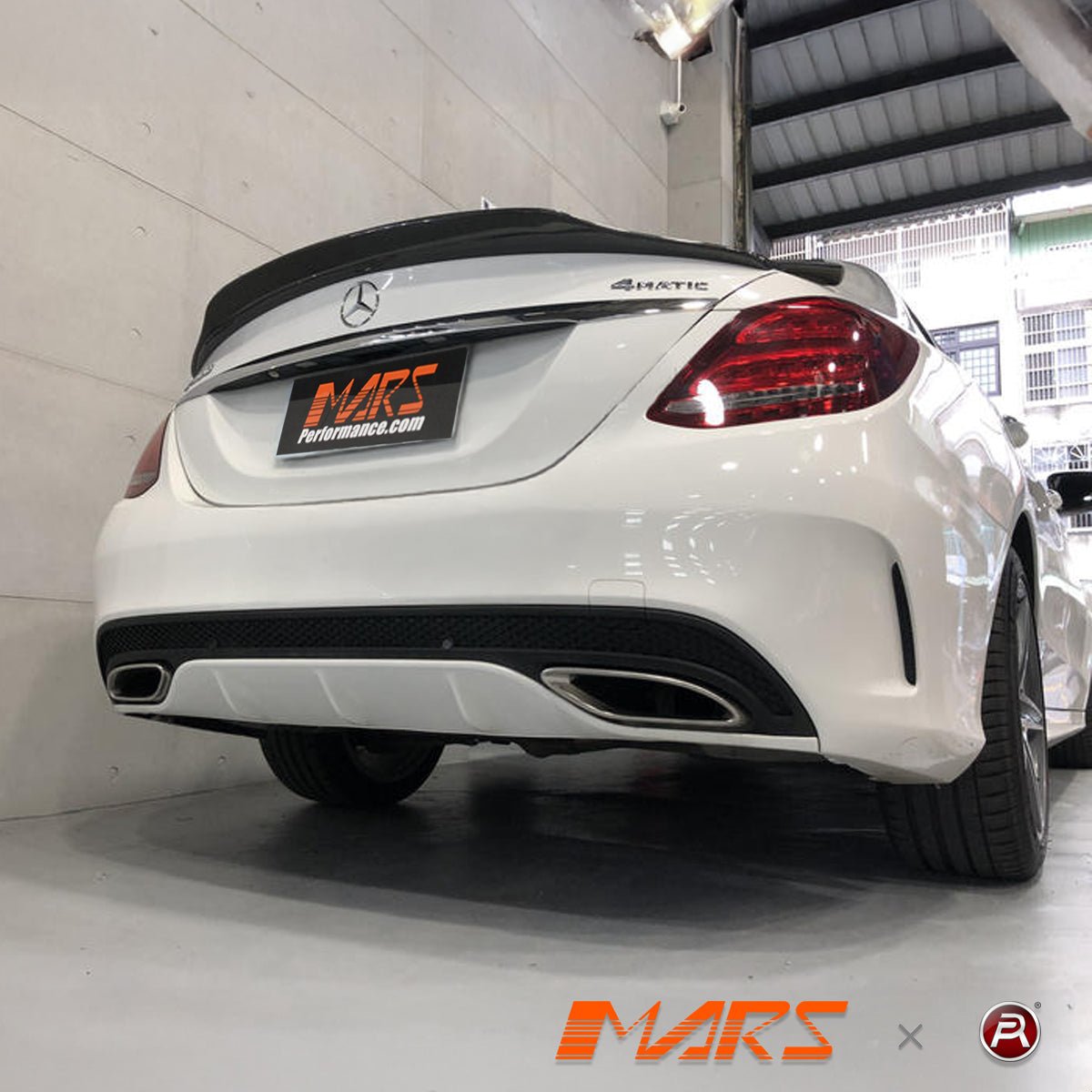 PSM Style Carbon Fibre Rear Trunk Lip Spoiler Bodykit for Mecedes Benz E - Class W213 Sedan & E43 E55 E63 E63 - S AMG 2016 - 2023 - Mars Performance