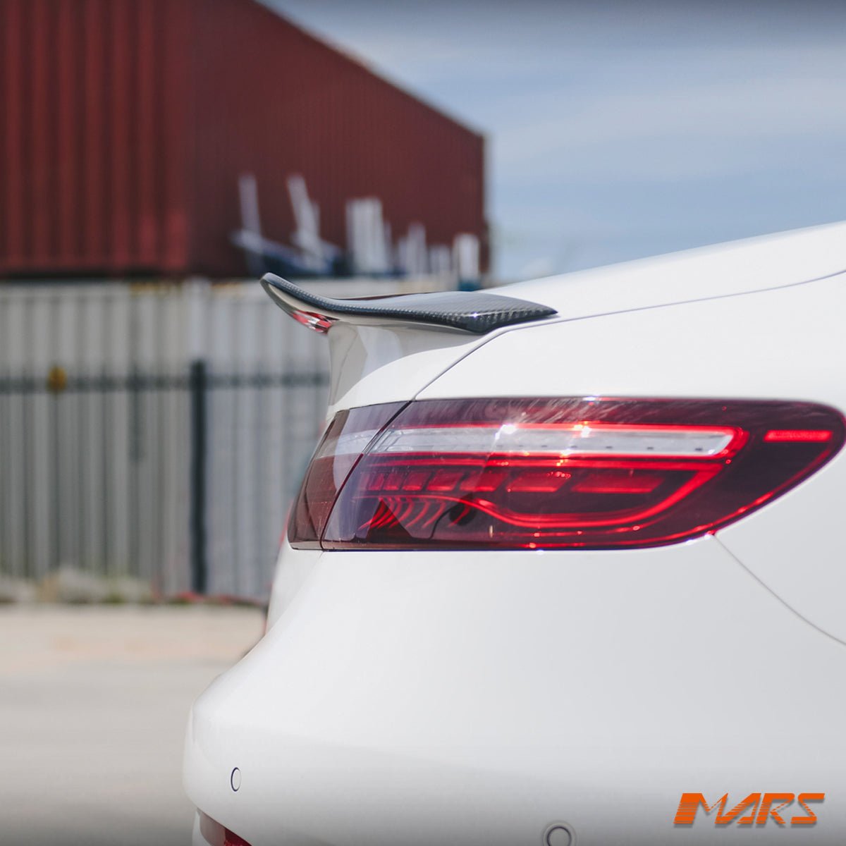 PSM Style Carbon Fibre Rear Trunk Lip Spoiler Bodykit for Mercedes - Benz E Class Coupe C238 W238 2017 - 2023 & E53 AMG - Mars Performance