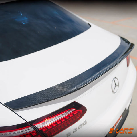 PSM Style Carbon Fibre Rear Trunk Lip Spoiler Bodykit for Mercedes - Benz E Class Coupe C238 W238 2017 - 2023 & E53 AMG - Mars Performance