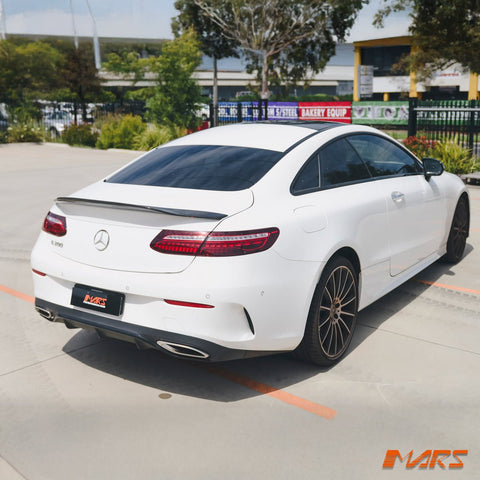 PSM Style Carbon Fibre Rear Trunk Lip Spoiler Bodykit for Mercedes - Benz E Class Coupe C238 W238 2017 - 2023 & E53 AMG - Mars Performance