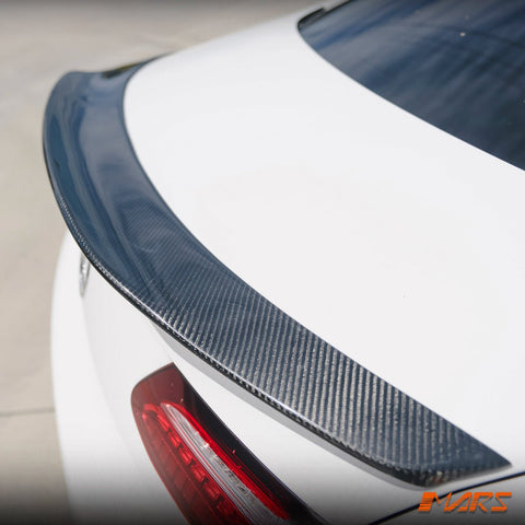 PSM Style Carbon Fibre Rear Trunk Lip Spoiler Bodykit for Mercedes - Benz E Class Coupe C238 W238 2017 - 2023 & E53 AMG - Mars Performance