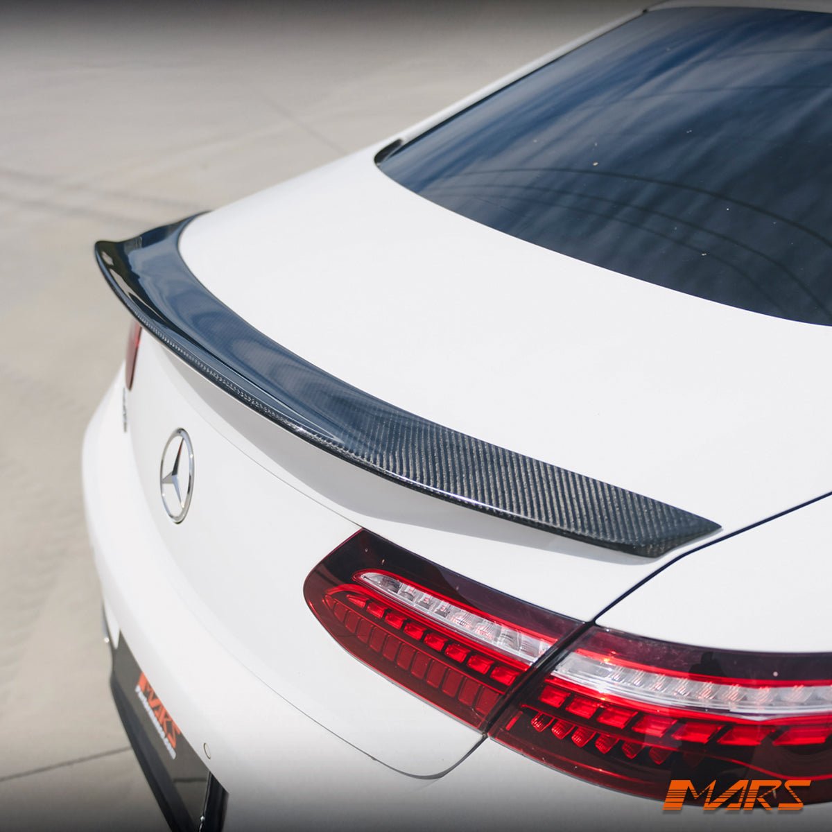 PSM Style Carbon Fibre Rear Trunk Lip Spoiler Bodykit for Mercedes - Benz E Class Coupe C238 W238 2017 - 2023 & E53 AMG - Mars Performance