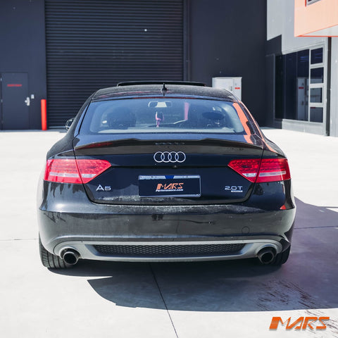 PSM Style Carbon Fibre Rear Trunk Lip Spoiler Wing Bodykit for AUDI A5 8T 4 Doors Sedan 2008 - 2016 - Mars Performance