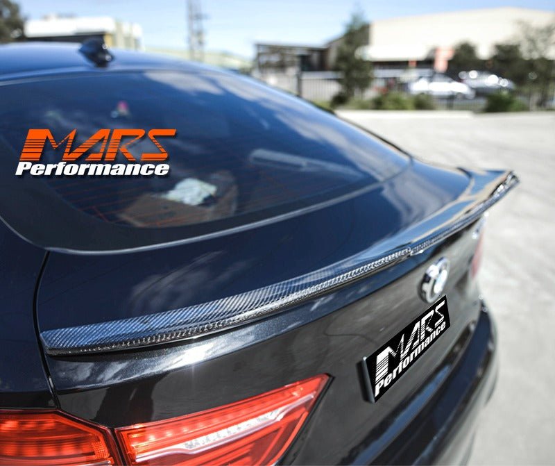 PSM Style Carbon Fibre Rear Trunk Lip Spoiler Wing Bodykit for BMW X6 F16 & F86 X6M 2014 - 2019 - Mars Performance