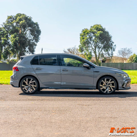 R - Line Style Rear Bumper bar & Lower Diffuser Spoiler Bodykit for Volkswagen VW Golf VIII MK - 8 2021 - 2024 - Mars Performance