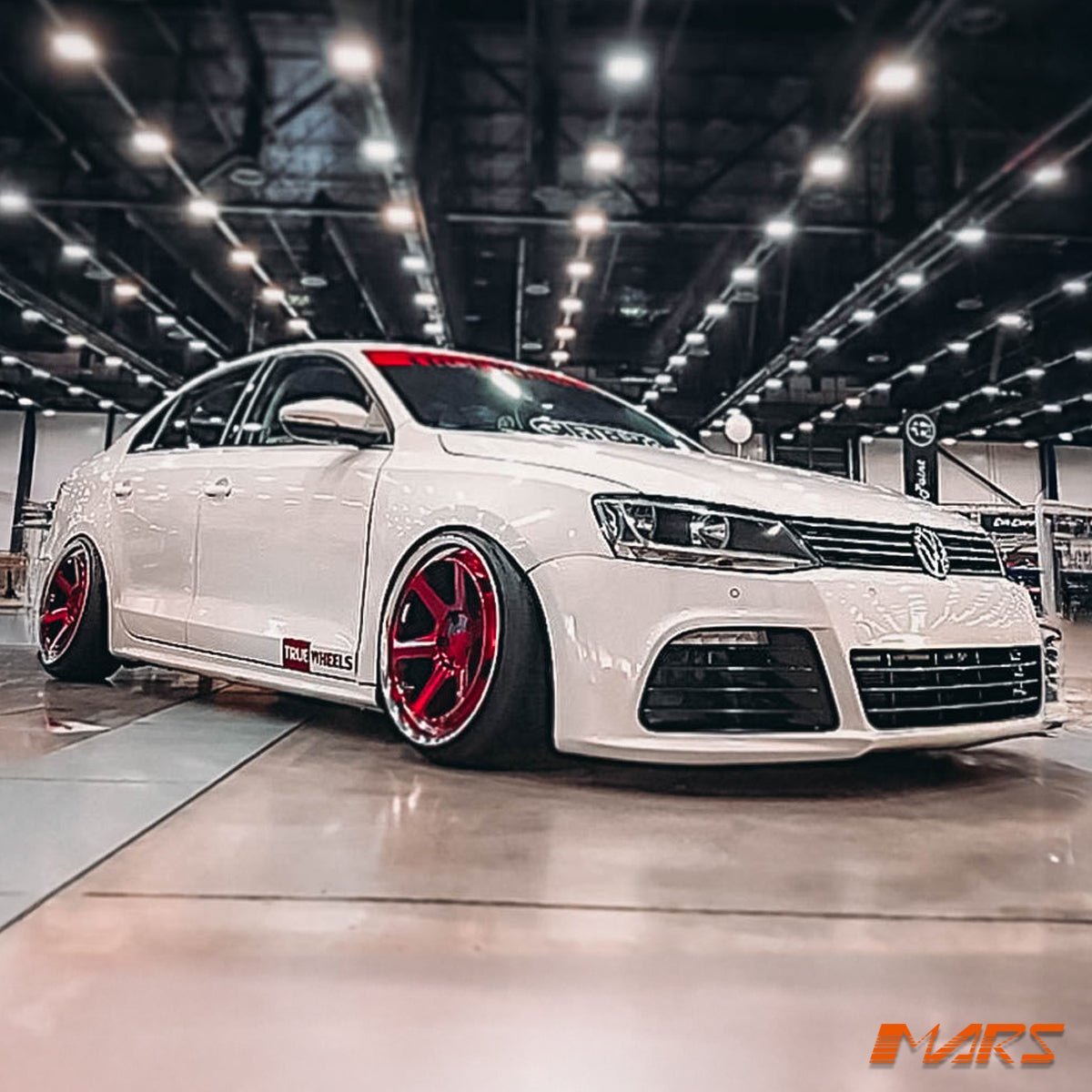 R Style Front Bumper Bar Bodykit with DRL Fog lights for VolksWagen VW Jetta 1B 2011 - 2014 - Mars Performance