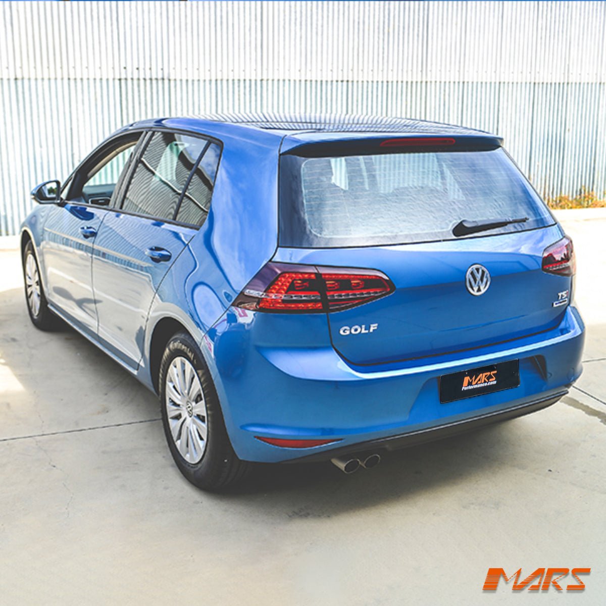 R Style Tail lights with optional Sequential indicators for Volkswagen VW Golf VII MK - 7 2012 - 2017 - RHD type - Mars Performance