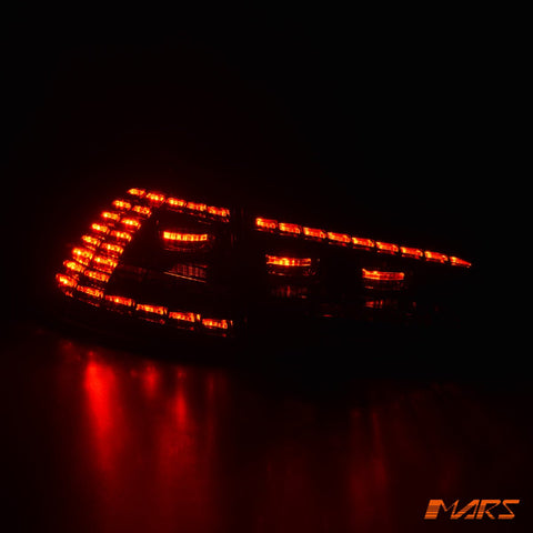 R Style Tail lights with optional Sequential indicators for Volkswagen VW Golf VII MK - 7 2012 - 2017 - RHD type - Mars Performance
