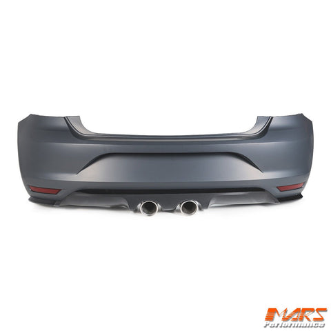 R20 R Style Rear Bumper Bar Bodykit with Exhaust Tip for VolksWagen VW POLO 6R & 6C 2010 - 2018 - Mars Performance