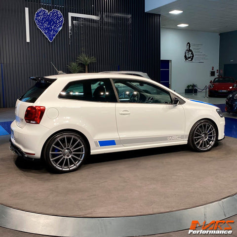 R20 R Style Rear Bumper Bar Bodykit with Exhaust Tip for VolksWagen VW POLO 6R & 6C 2010 - 2018 - Mars Performance