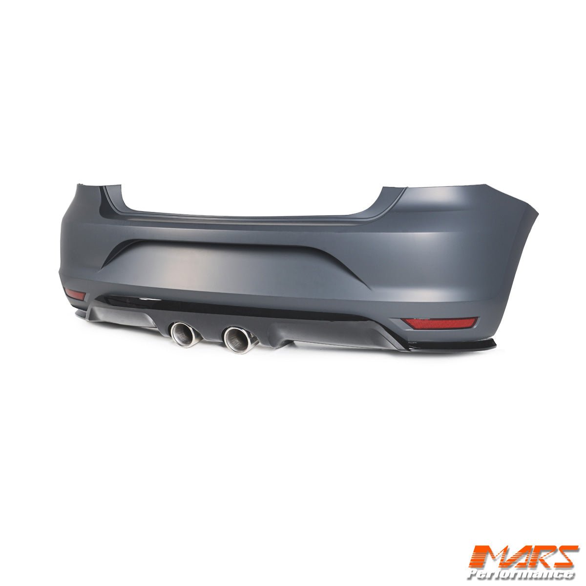 R20 R Style Rear Bumper Bar Bodykit with Exhaust Tip for VolksWagen VW POLO 6R & 6C 2010 - 2018 - Mars Performance