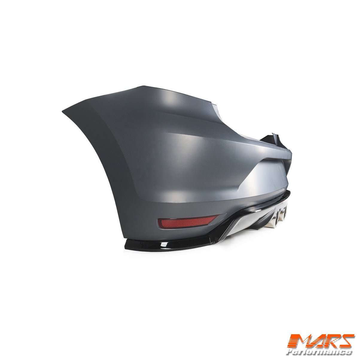 R20 R Style Rear Bumper Bar Bodykit with Exhaust Tip for VolksWagen VW POLO 6R & 6C 2010 - 2018 - Mars Performance