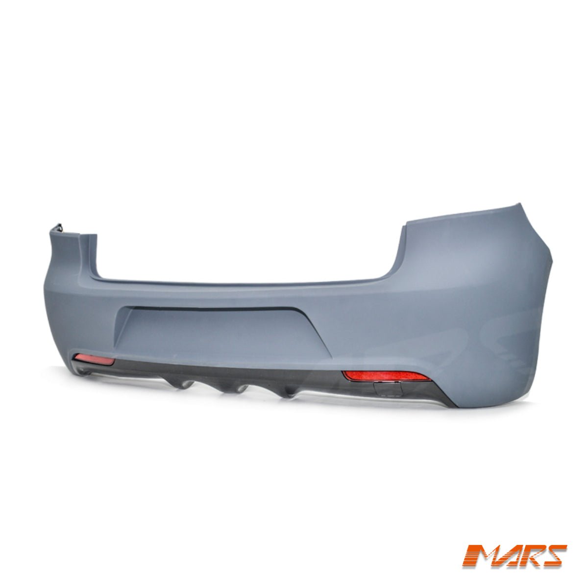 R20 Style Rear Bumper Bar Bodykit with Twin Exhaust Outlet for VolksWagen VW Golf VI MK - 6 2009 - 2013 - Mars Performance