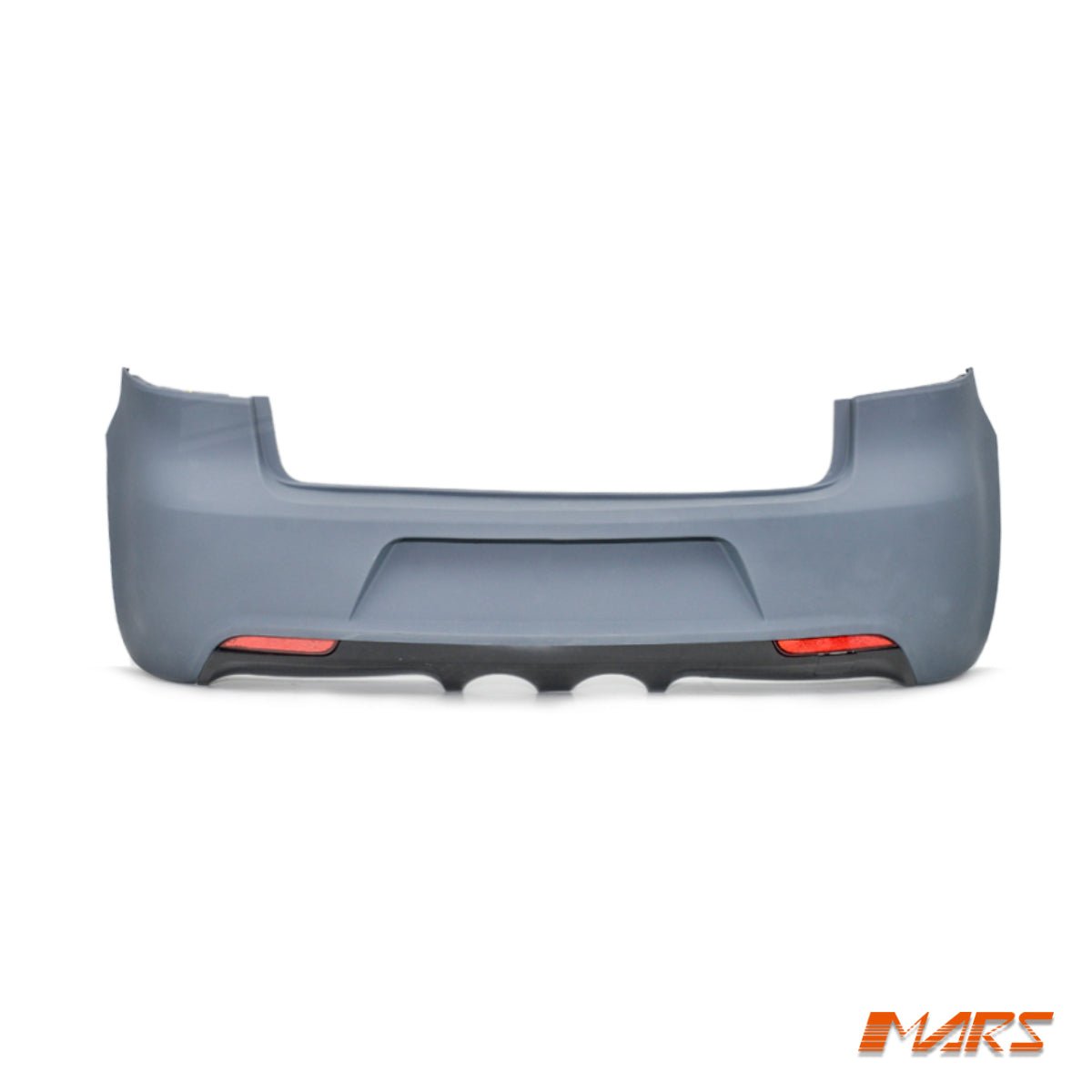 R20 Style Rear Bumper Bar Bodykit with Twin Exhaust Outlet for VolksWagen VW Golf VI MK - 6 2009 - 2013 - Mars Performance