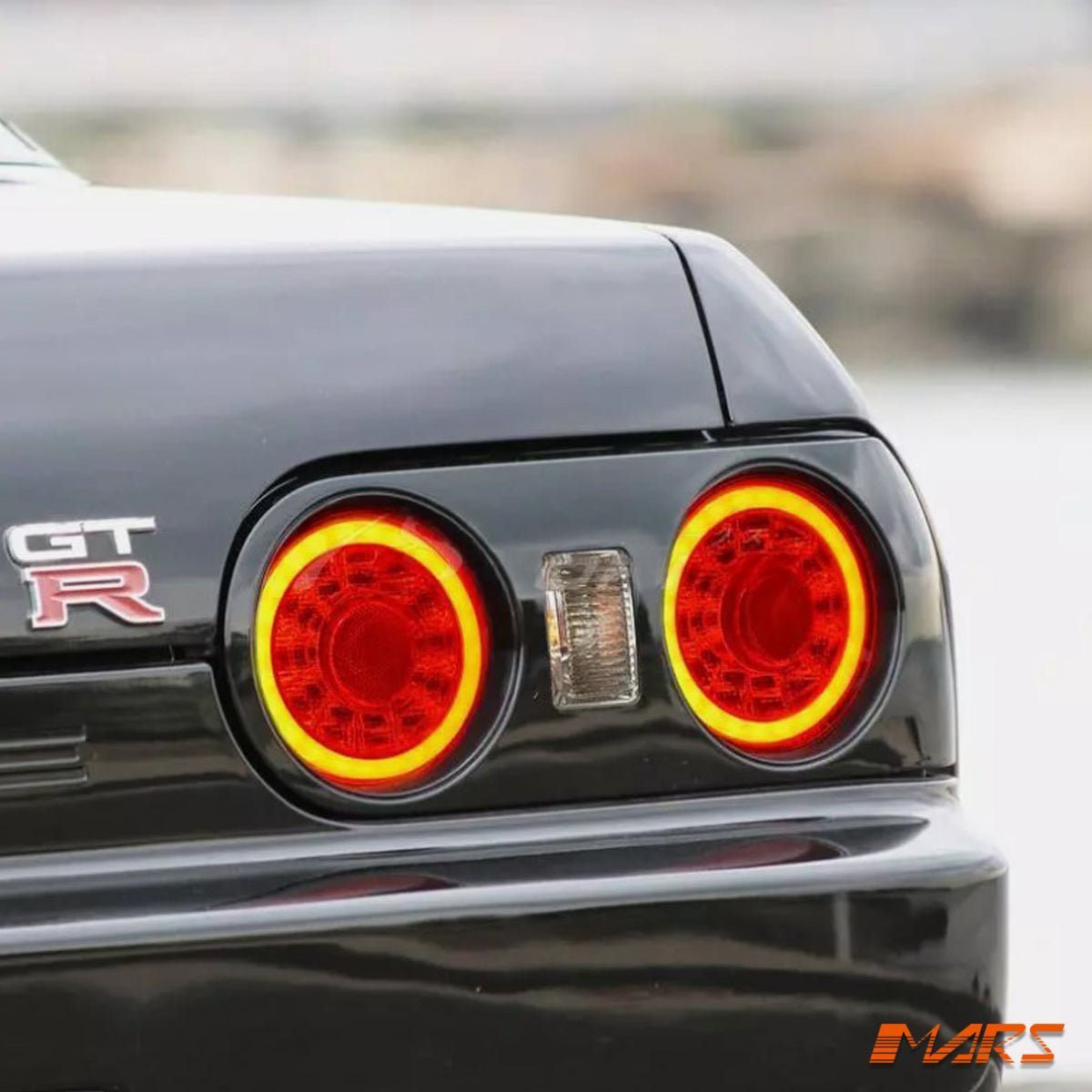 R35 GTR Style Clear Red LED Tail Lights Nissan R32 Skyline Coupe GTS - T GT - R GT4 RB250DET - Mars Performance