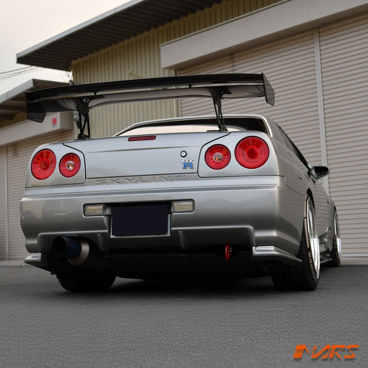 R35 GTR Style LED 3D Stripe Tail Lights for Nissan R34 Skyline Coupe GTS - T GT - R GT - T RB25DET - Mars Performance