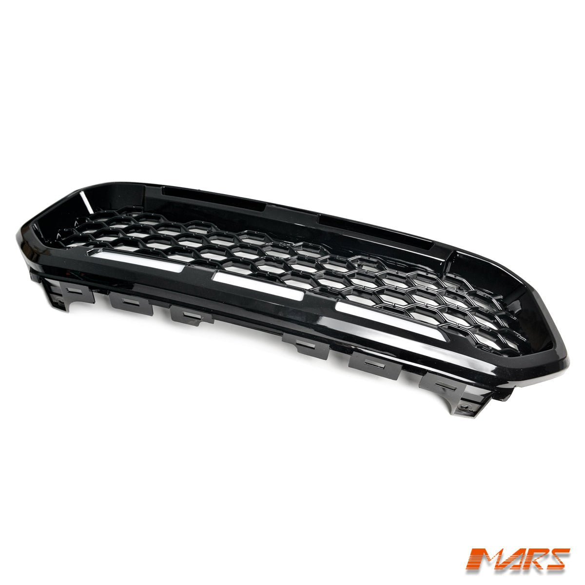 Raptor Mesh Style Gloss Black Front Bumper Bar Mesh Grille Grill Bodykit & LED DRL Lights for Ford Ranger PX MK3 - Mars Performance
