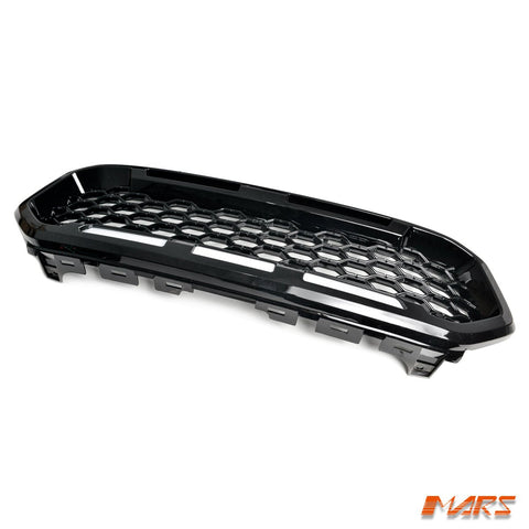 Raptor Mesh Style Gloss Black Front Bumper Bar Mesh Grille Grill Bodykit & LED DRL Lights for Ford Ranger PX MK3 - Mars Performance