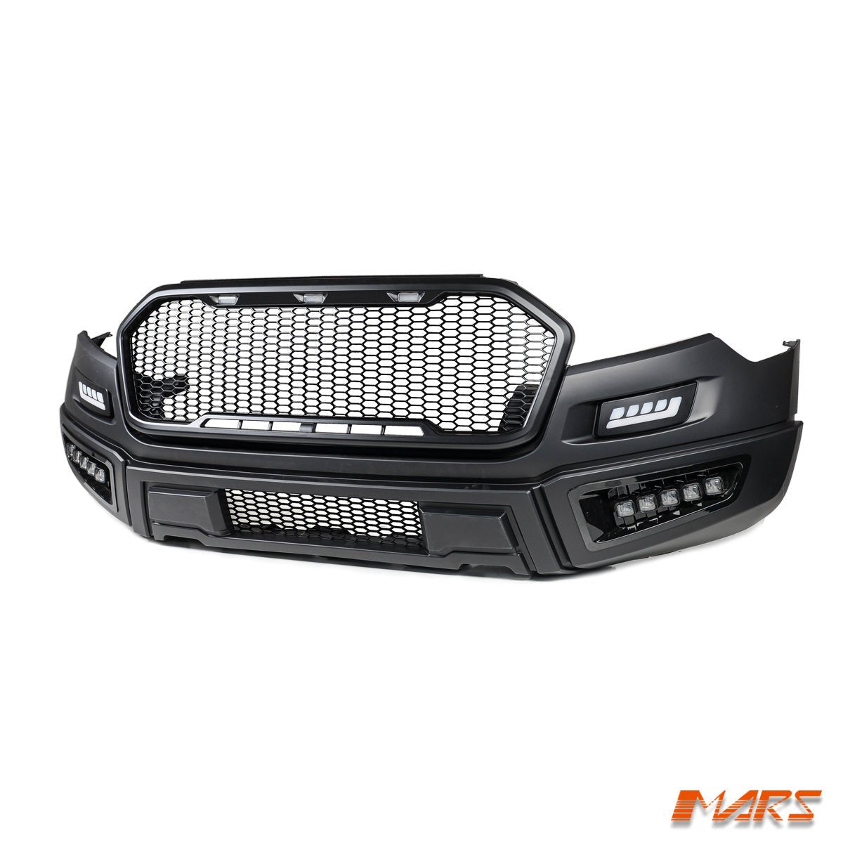 Raptor Style Front Bumper Bar Bodykit with Grille for Ford Ranger PX MK2 MK3 2015 - 2021 - Mars Performance