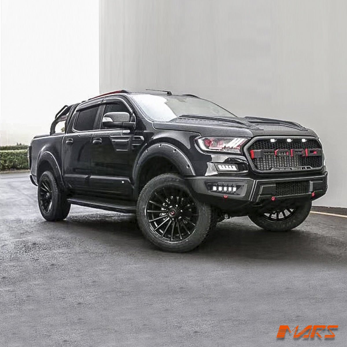 Raptor Style Front Bumper Bar Bodykit with Grille for Ford Ranger PX MK2 MK3 2015 - 2021 - Mars Performance