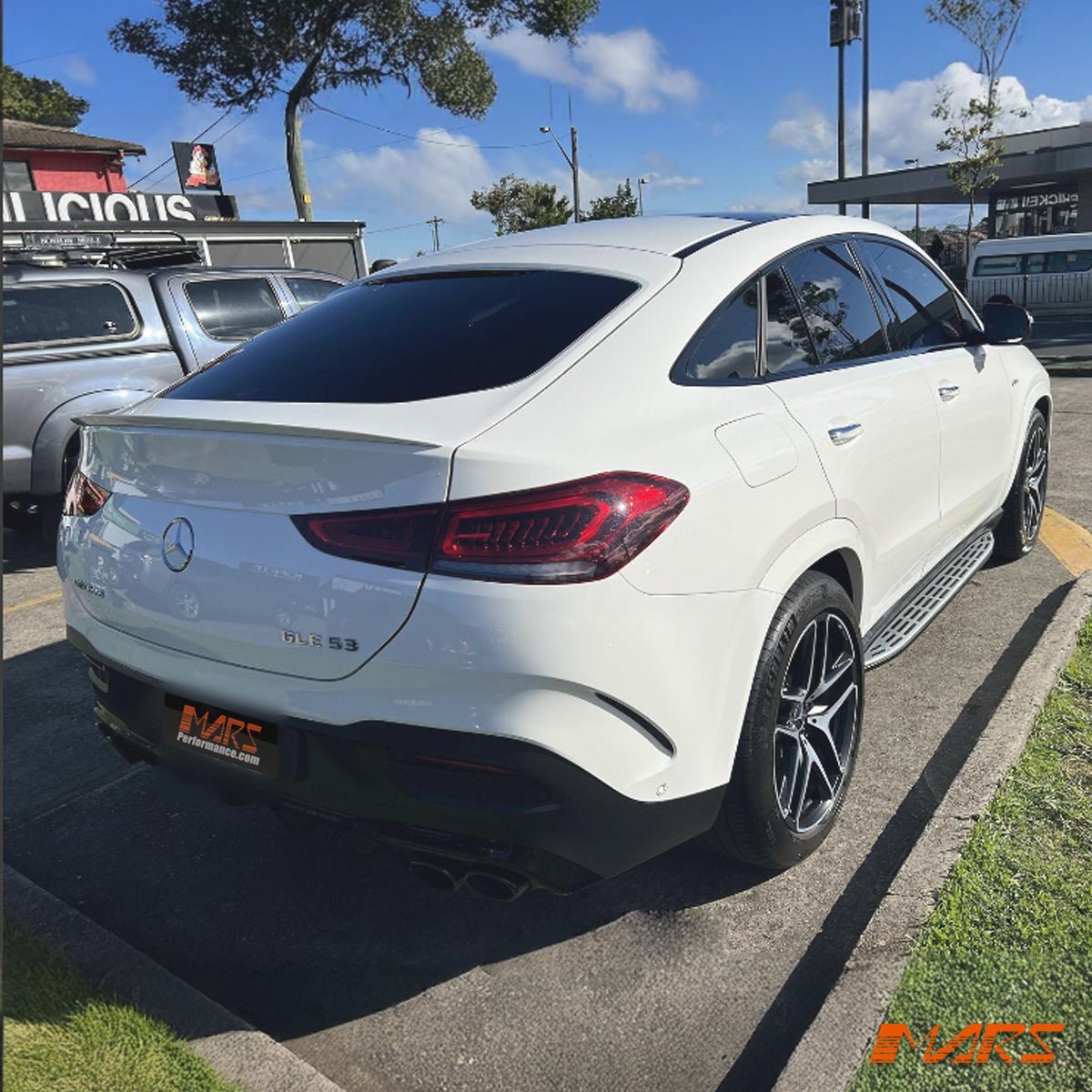Rear Bumper bar Cover BodyKit for Mercedes - Benz GLE Class W167 C167 Coupe 2020 - 2025 & GLE53 GLE63 AMG - Mars Performance