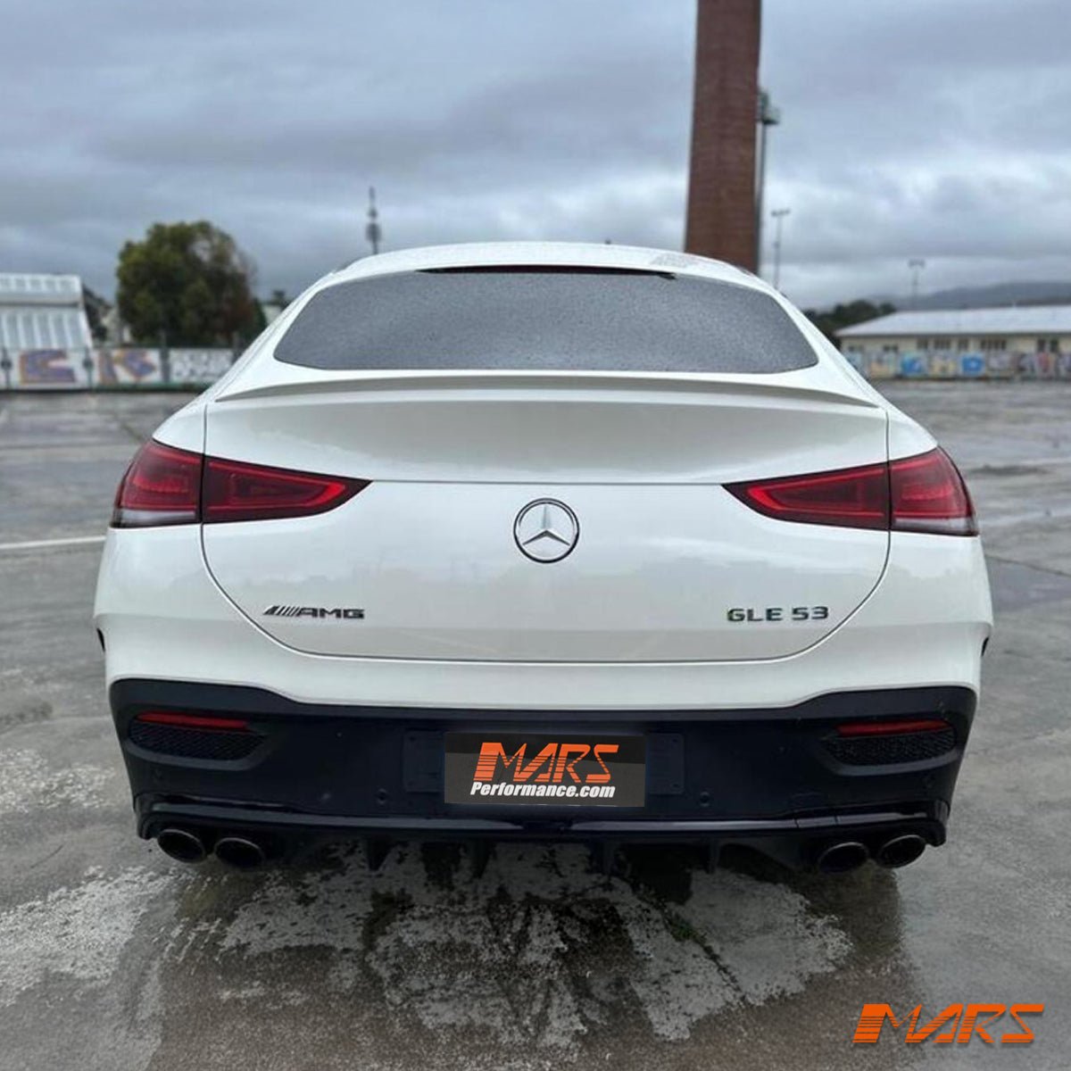 Rear Bumper bar Cover BodyKit for Mercedes - Benz GLE Class W167 C167 Coupe 2020 - 2025 & GLE53 GLE63 AMG - Mars Performance