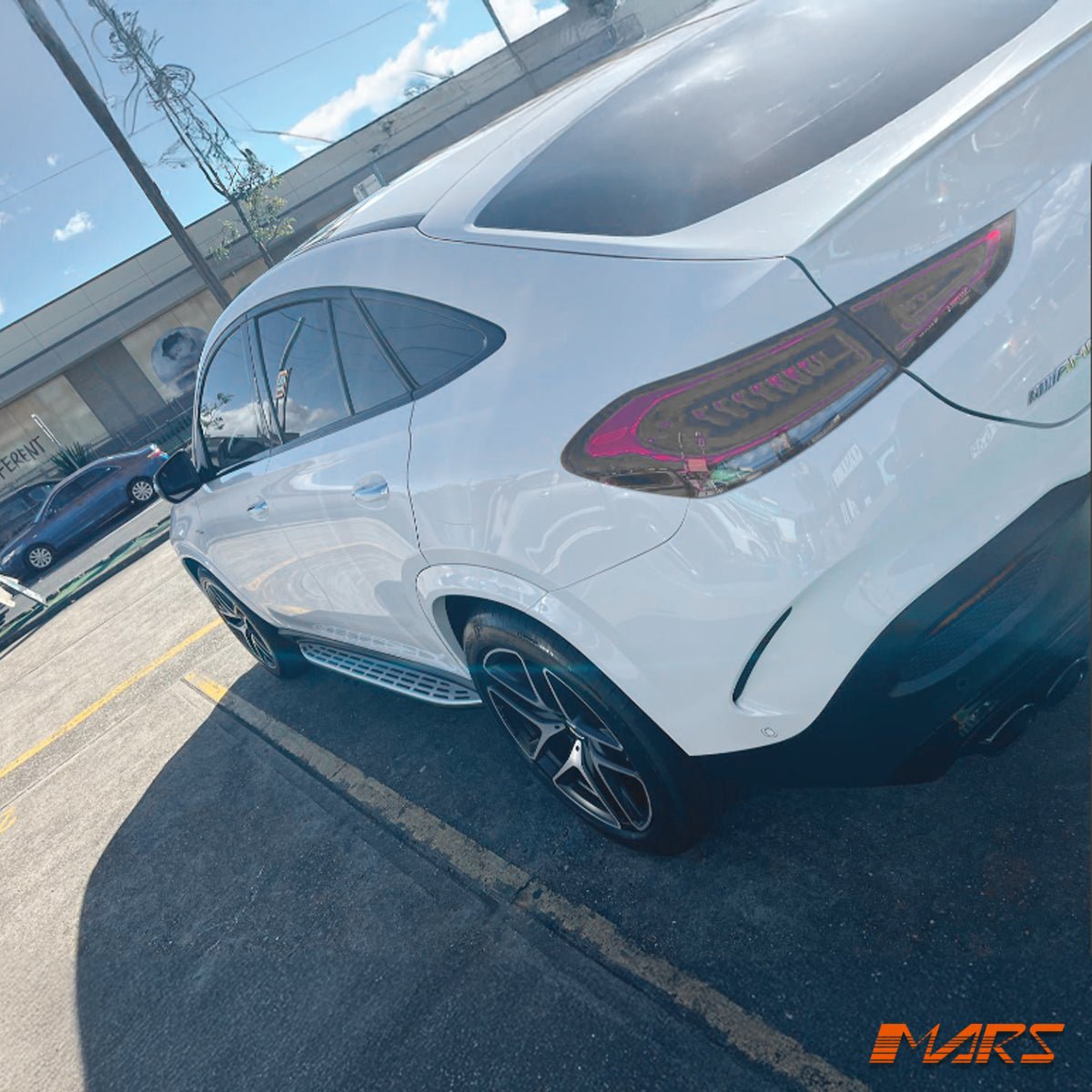 Rear Bumper bar Cover BodyKit for Mercedes - Benz GLE Class W167 C167 Coupe 2020 - 2025 & GLE53 GLE63 AMG - Mars Performance