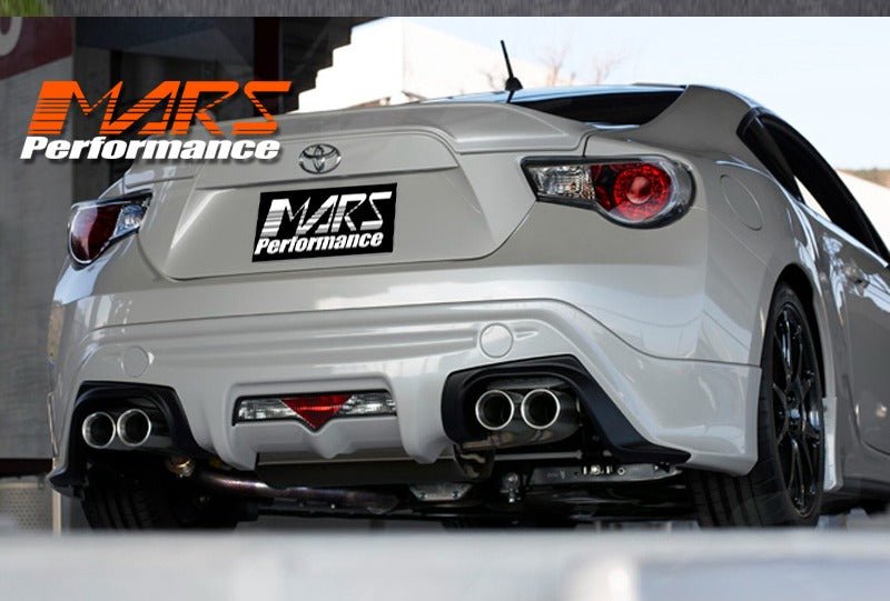 Rear Bumper Bar Lip Bodykit with Twin Exhaust outlet for TOYOTA 86 GT & GTS & TRD 2012 - 2016 - Mars Performance