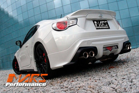 Rear Bumper Bar Lip Bodykit with Twin Exhaust outlet for TOYOTA 86 GT & GTS & TRD 2012 - 2016 - Mars Performance
