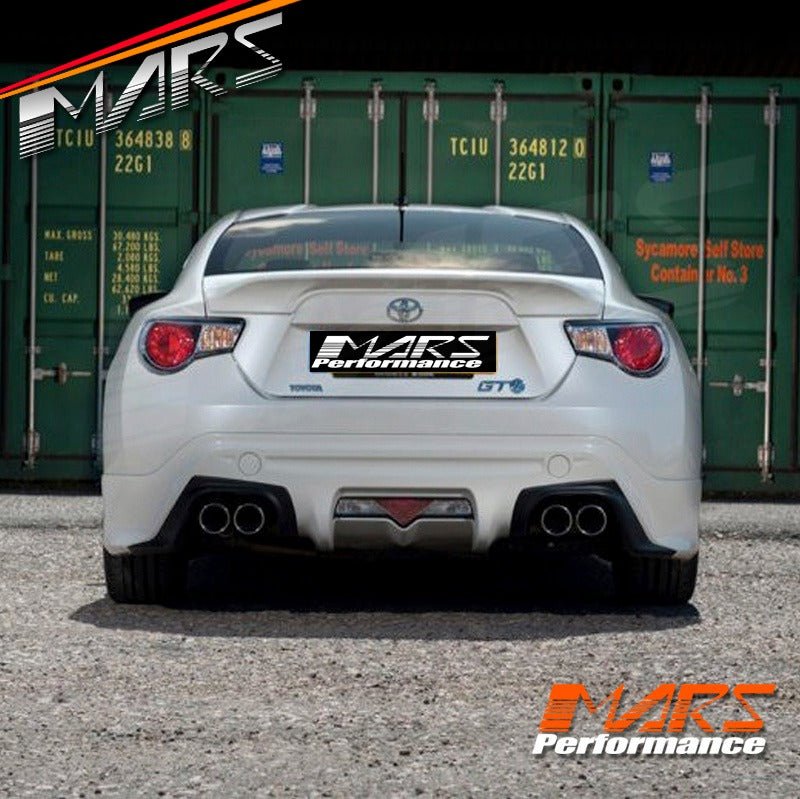 Rear Bumper Bar Lip Bodykit with Twin Exhaust outlet for TOYOTA 86 GT & GTS & TRD 2012 - 2016 - Mars Performance