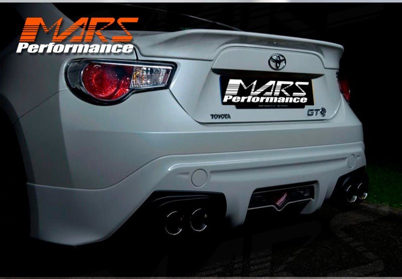Rear Bumper Bar Lip Bodykit with Twin Exhaust outlet for TOYOTA 86 GT & GTS & TRD 2012 - 2016 - Mars Performance
