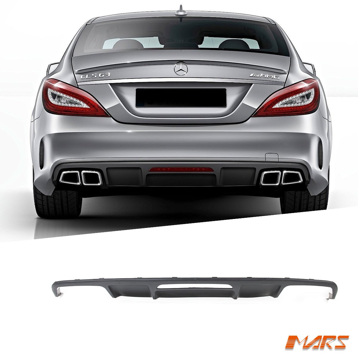 For Mercedes CLS W218 C218 CLS63 AMG 11 18 Bumper Diffuser Bodykit for-mercedes-cls-w218-c218-cls63-amg-11-18-bumper-diffuser-bodykit