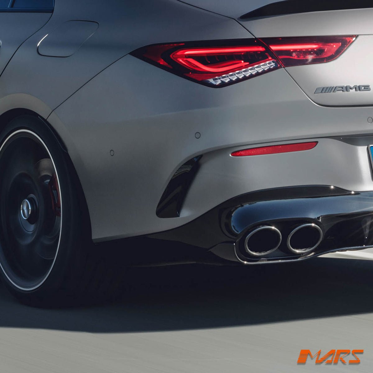 Rear Bumper Bar Side Blade Vent Canards Aero Bodykits for Mercedes - Benz CLA - Class C118 & CLA35 CLA45 AMG 2018 - 2025 - Mars Performance