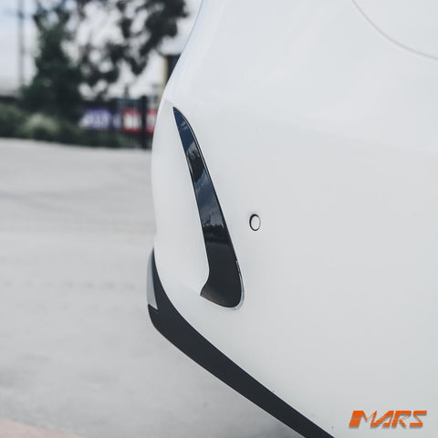 Rear Bumper Bar Side Vents Cover Aero Bodykits for Mercedes - Benz C - Class W206 with AMG Sport Bumper Bar & C43 2022 - 24 - Mars Performance