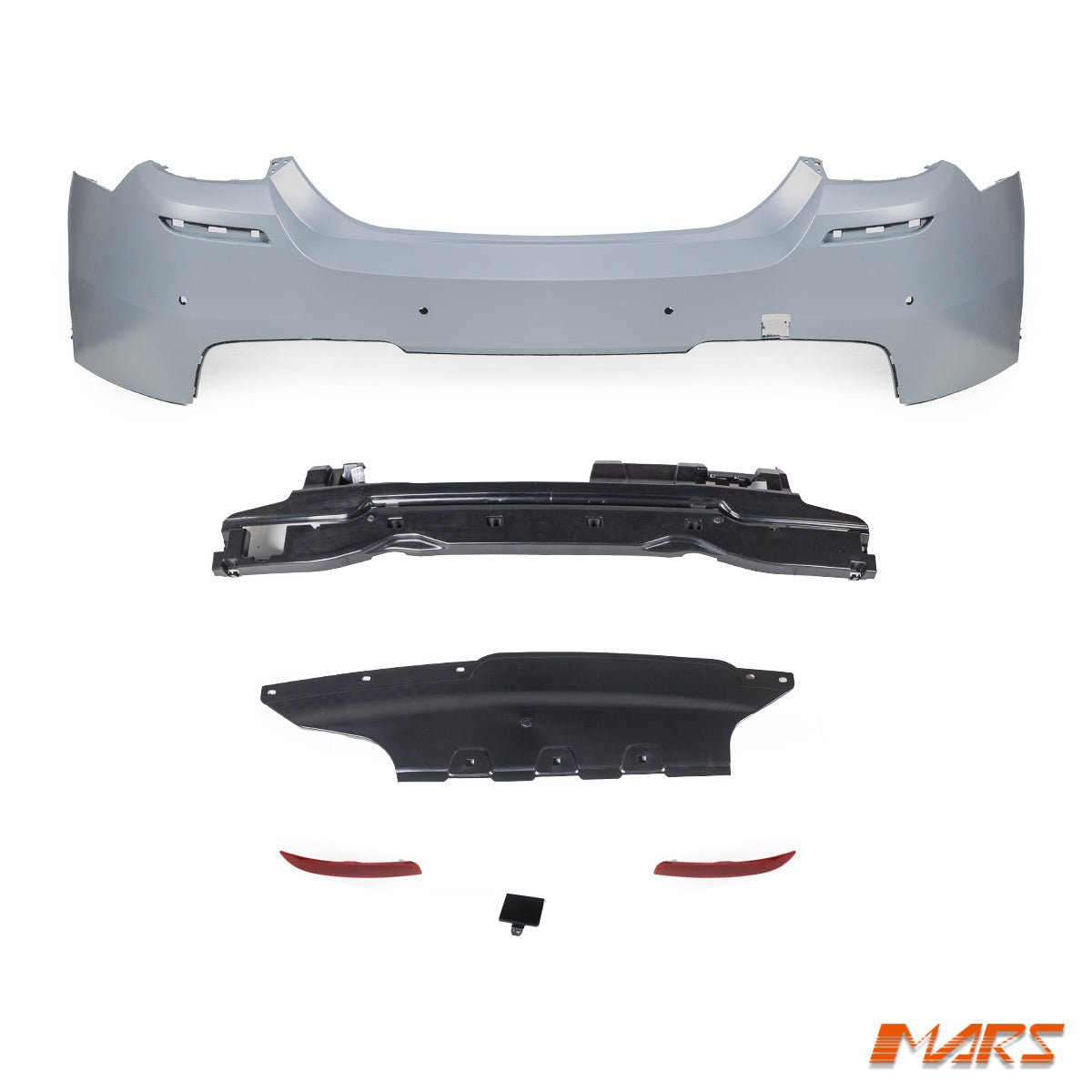 Rear Bumper Cover Bodykit for BMW 5 - Series F10 Sedan M Sport / M Tech & M5 2010 - 2016 - Mars Performance