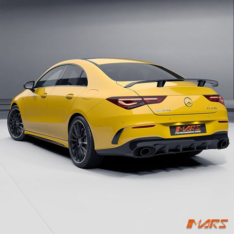 Rear Trunk Boot GT Spoiler Wing Aero Bodykits for Mercedes - Benz CLA - Class C118 & CLA35 CLA45 AMG 2018 - 2025 - Mars Performance