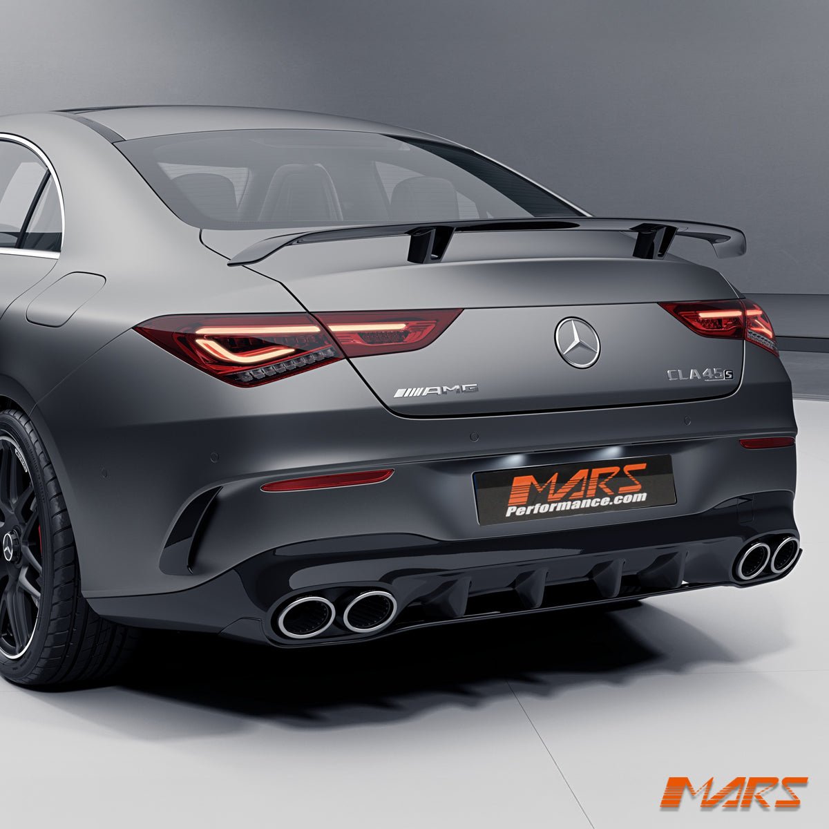 Rear Trunk Boot GT Spoiler Wing Aero Bodykits for Mercedes - Benz CLA - Class C118 & CLA35 CLA45 AMG 2018 - 2025 - Mars Performance