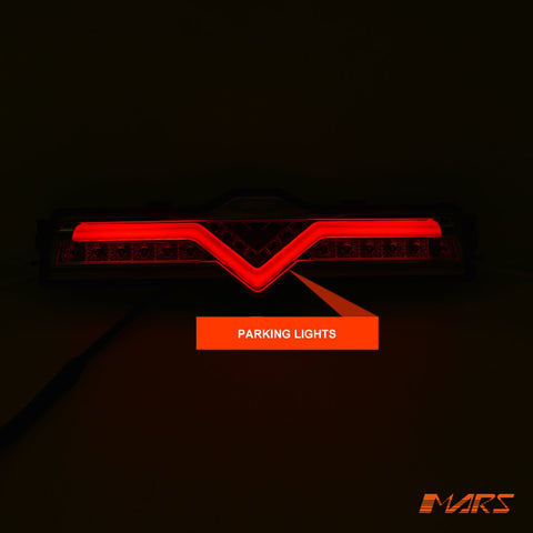 Red Clear Full LED Reverse Tail lights for Toyota 86 ZN6 GT GTS & Subaru BRZ ZC6 - Mars Performance