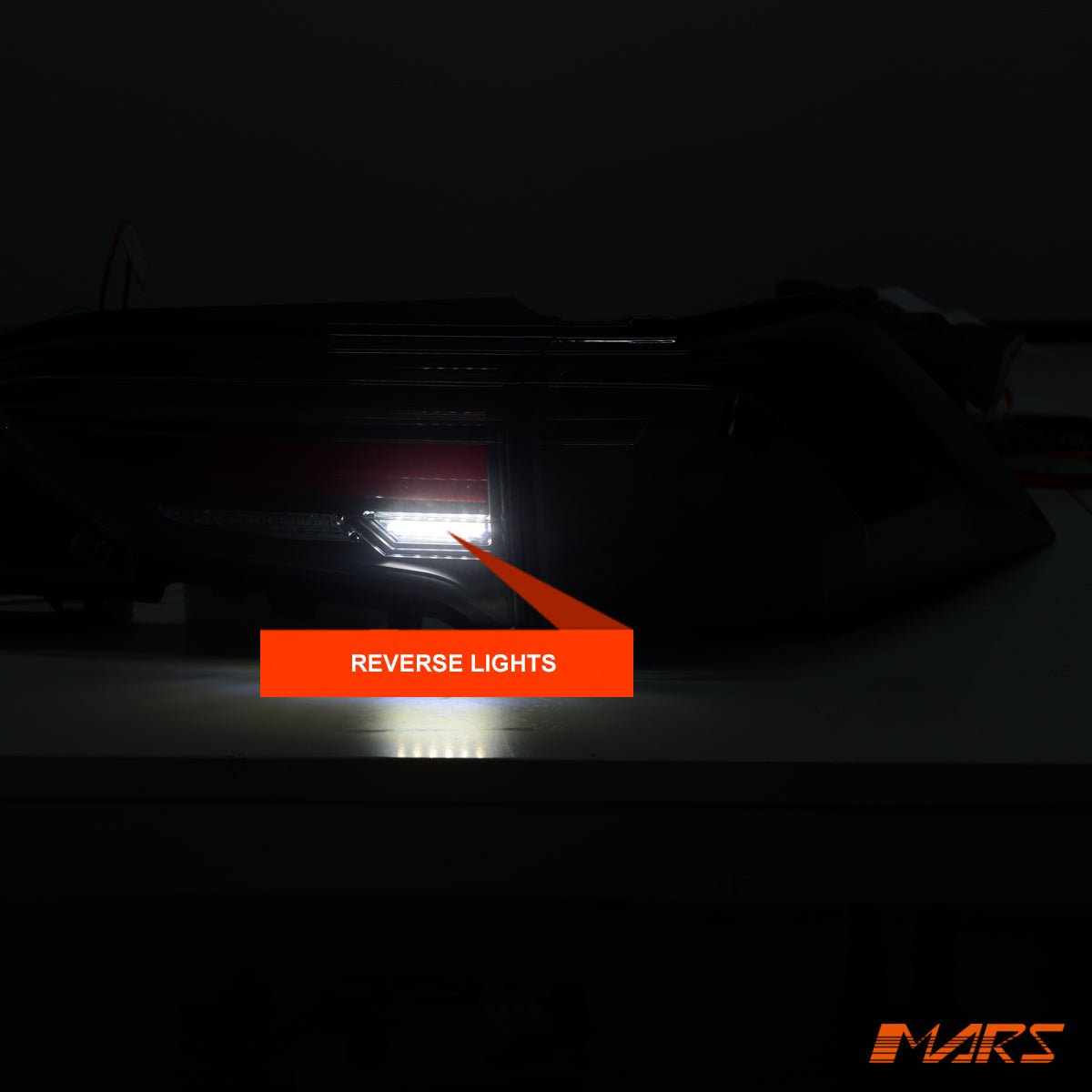 Red Clear Full LED Tail Lights with Sequential Indicator for Toyota RAV4 2019 - 2025 - Mars Performance