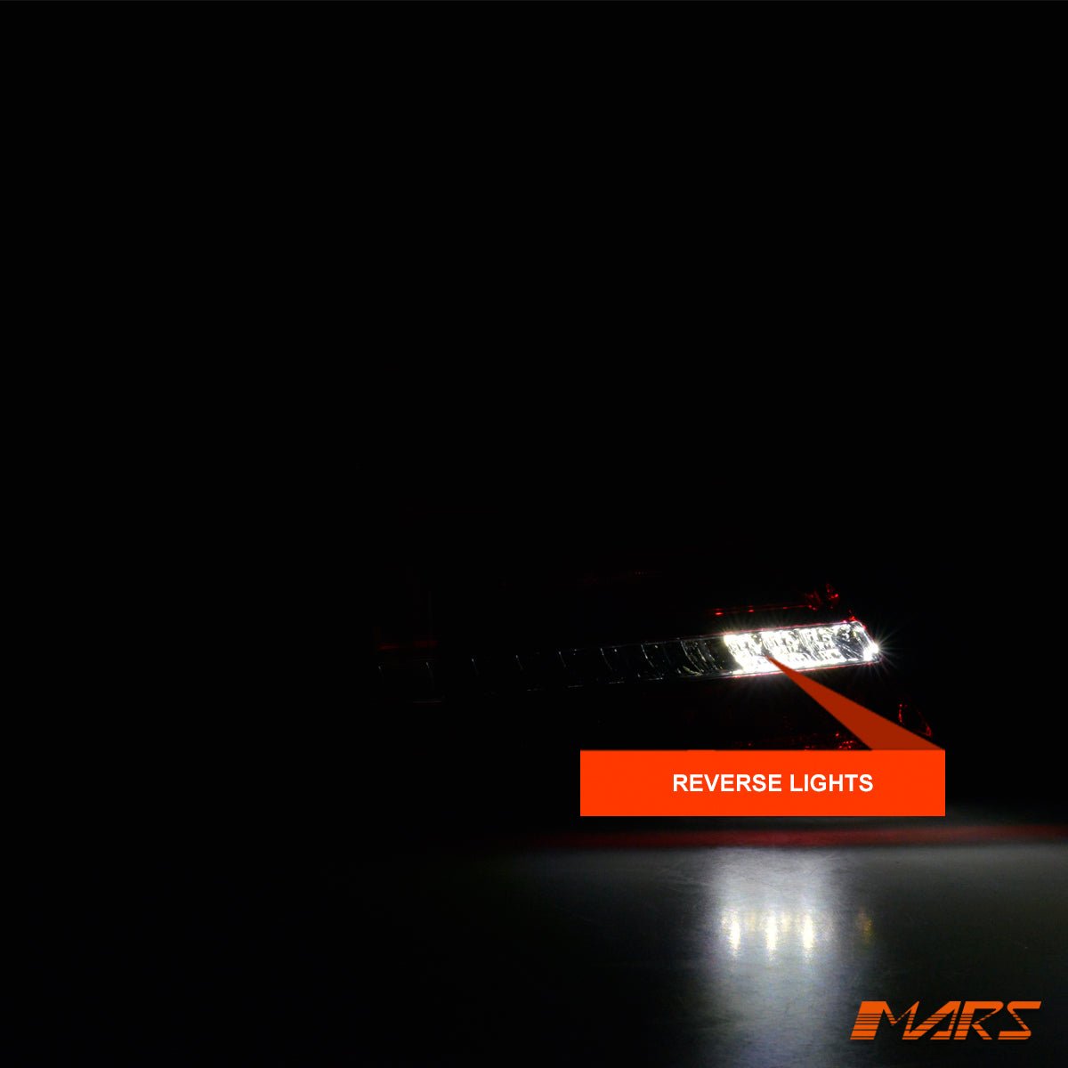 Red Clear Full LED Tail Lights with Sequential Indicators for Mercedes - Benz C - Class W204 & C63 AMG 2007 - 2011 - Mars Performance