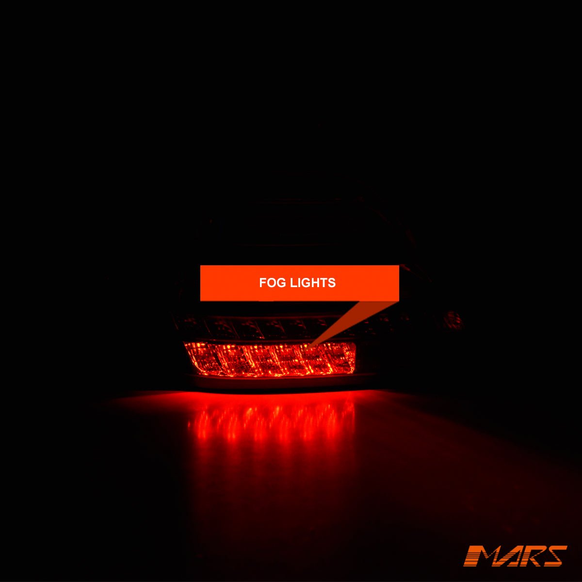 Red Clear LED 3D Stripe Bar Tail Lights with Sequential Indicators for Mercedes - Benz C - Class W203 Sedan 2000 - 2004 - Mars Performance
