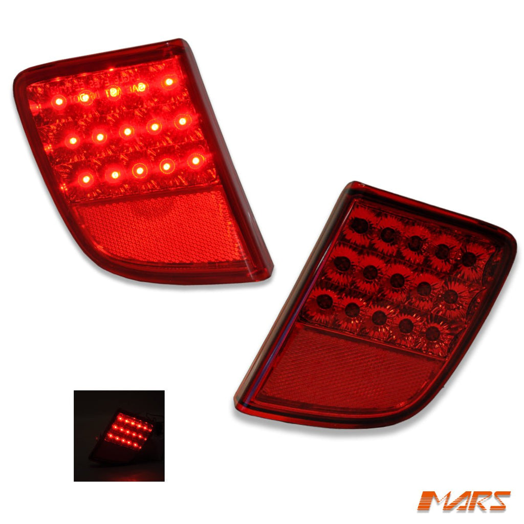 GTINTHEBOX LED Bumper Reflector Tail Lights – 2018-2022 Chevy Equinox – Red Sequential Turn Signal – Pair - View #3