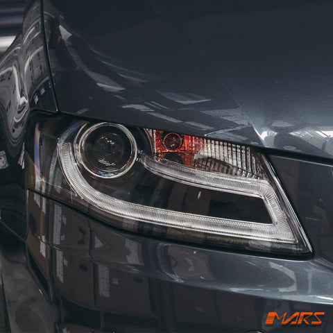 (Replace Stock Halogen model) Real DRL Dual Beam Projector Head Lights for AUDI A4 S4 B8 2009 - 2012 - Mars Performance
