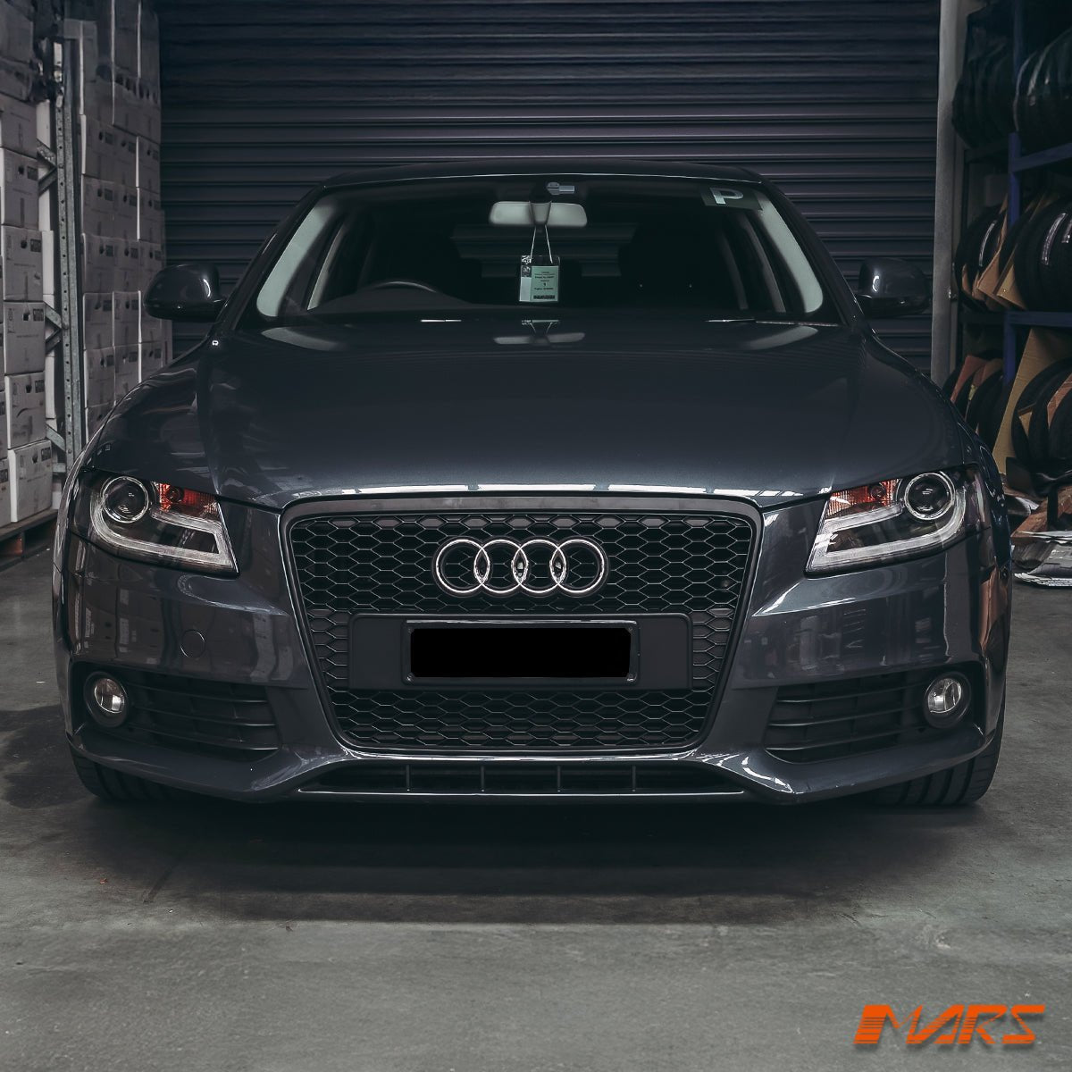 (Replace Stock Halogen model) Real DRL Dual Beam Projector Head Lights for AUDI A4 S4 B8 2009 - 2012 - Mars Performance